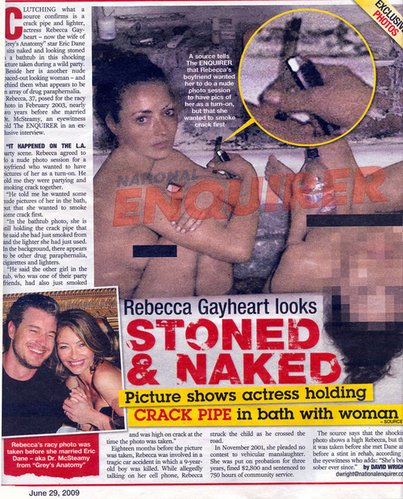 Eric Dane and Rebecca Gayheart’s ‘Naked’ Tape